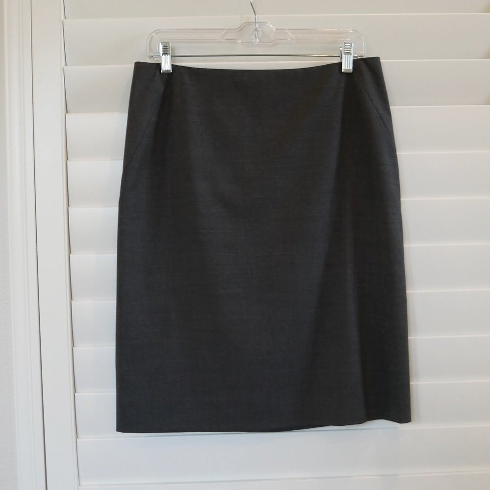 J. Crew Stretch Wool Skirt
